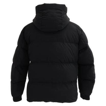 MONCLER AMBOISE Front Logo Hooded Nylon Jacket Black Size 3