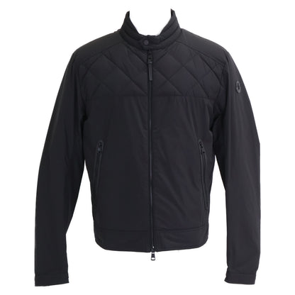 MONCLER VIVIES Quilted Panel Down Jacket Black Size 2