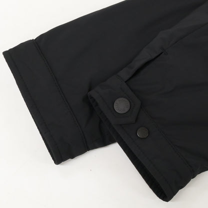 MONCLER VIVIES Quilted Panel Down Jacket Black Size 2