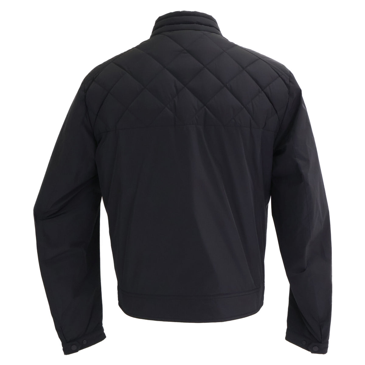 MONCLER VIVIES Quilted Panel Down Jacket Black Size 2