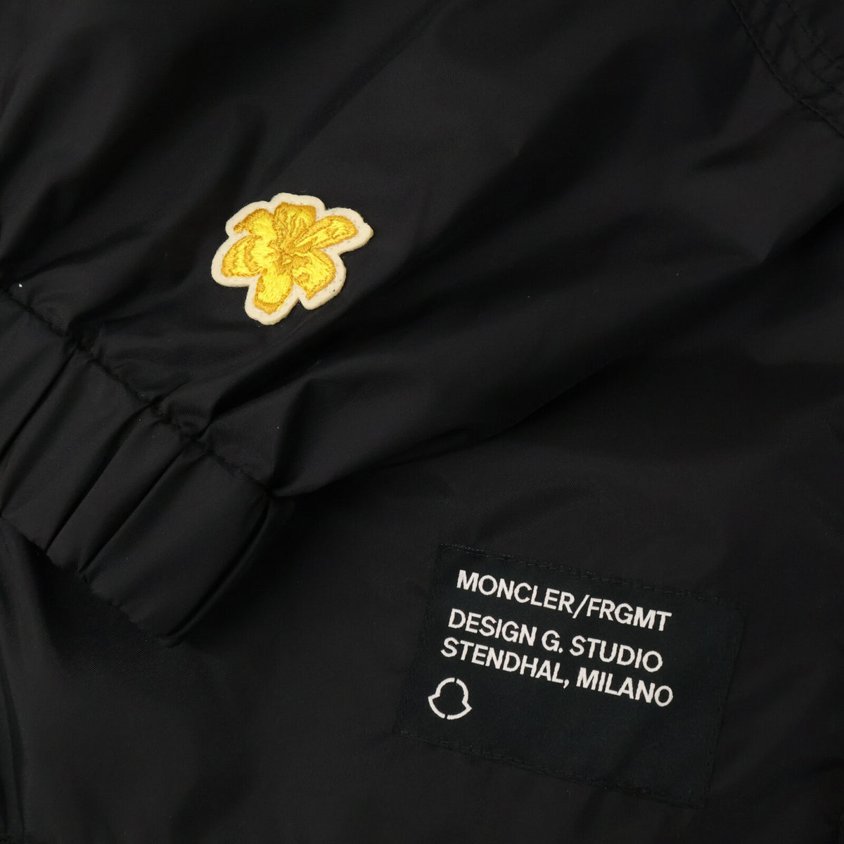 MONCLER GENIUS 7 x FRAGMENT FENNEL Hooded Coat Black Size 1