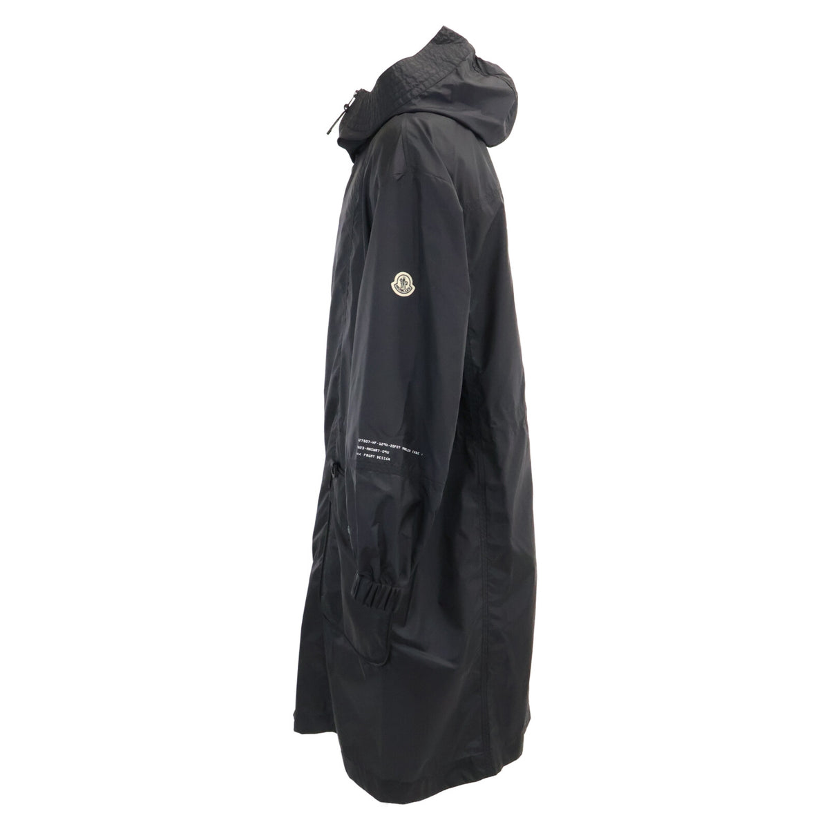 MONCLER GENIUS 7 x FRAGMENT FENNEL Hooded Coat Black Size 1
