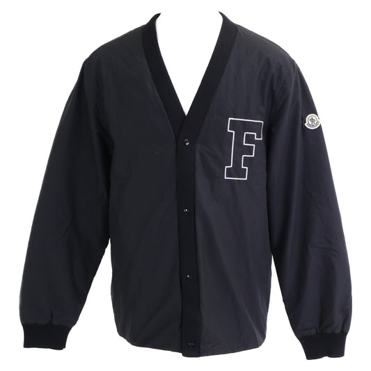 MONCLER GENIUS 7 FRAGMENT ANISE Logo Jacket Black Size 3