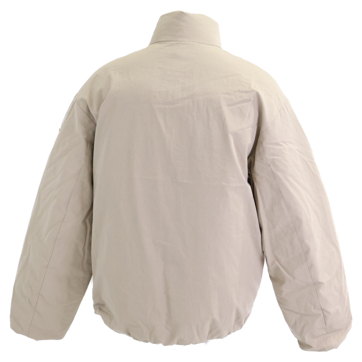 MONCLER NIBLES '24 Rubber Logo Patch Jacket Beige Size 3
