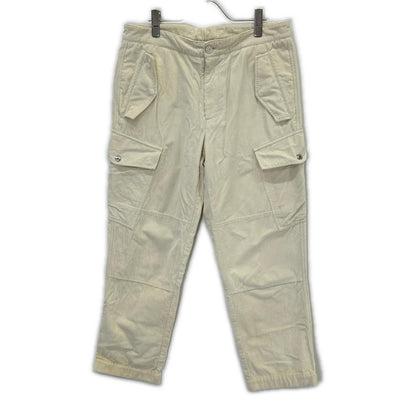 MONCLER Genius 1952 Ivory Corduroy Cargo Pants Size 46
