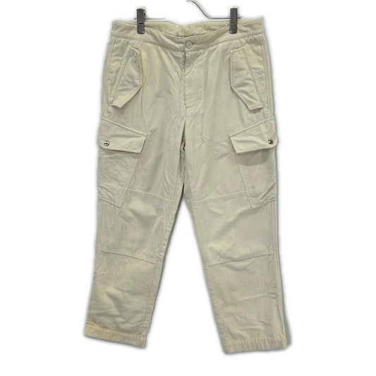 MONCLER Genius 1952 Ivory Corduroy Cargo Pants Size 46