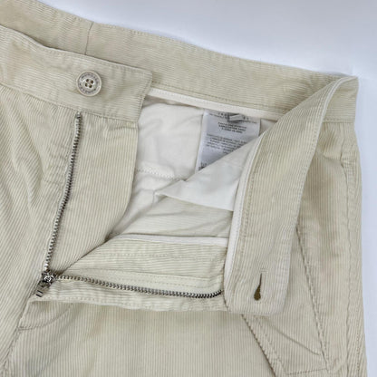 MONCLER Genius 1952 Ivory Corduroy Cargo Pants Size 46