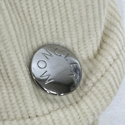 MONCLER Genius 1952 Ivory Corduroy Cargo Pants Size 46