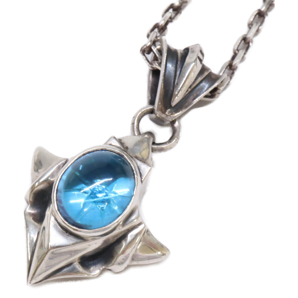 ARMS 925 Silver Feather Pendant Necklace Size ONE SIZE