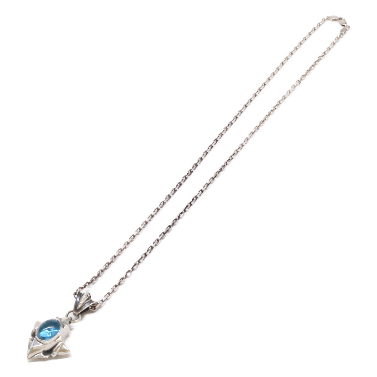 ARMS 925 Silver Feather Pendant Necklace Size ONE SIZE