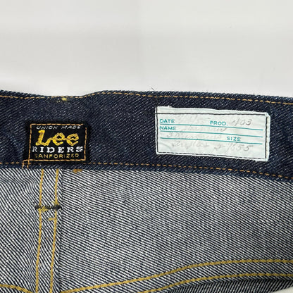 Lee Archives 101-Z 1955 James Dean Indigo Jeans Size 31