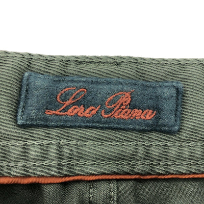 Loro Piana Khaki 5-Pocket Regular Pants Size 32