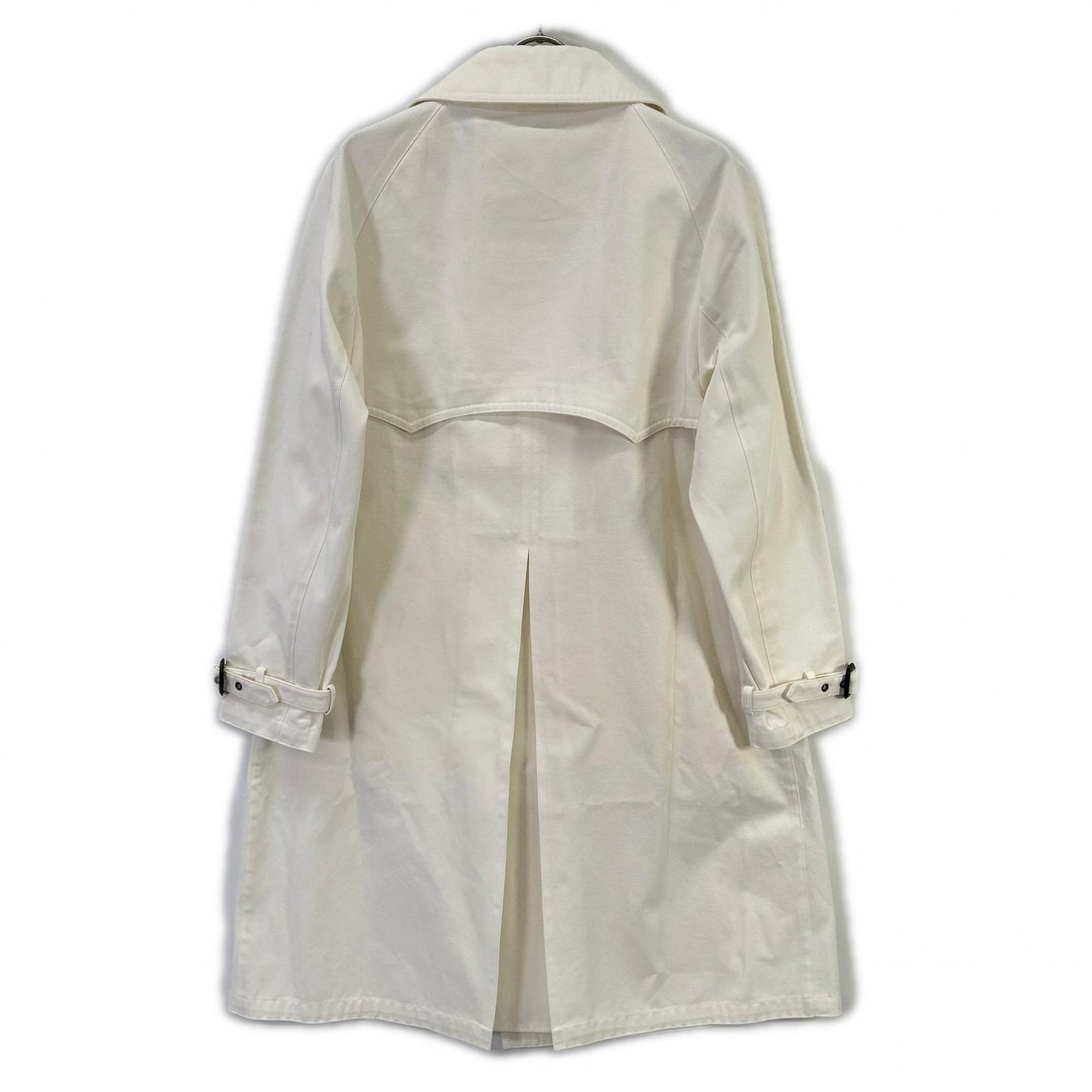Sealup 11414/96191 White Cotton Trench Coat Size 46