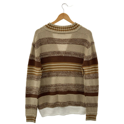 Gabriele Pasini Beige/Brown Cotton Cardigan Size M