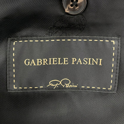 Gabriele Pasini Khaki Camo Stand Collar Nylon Coat Size 48