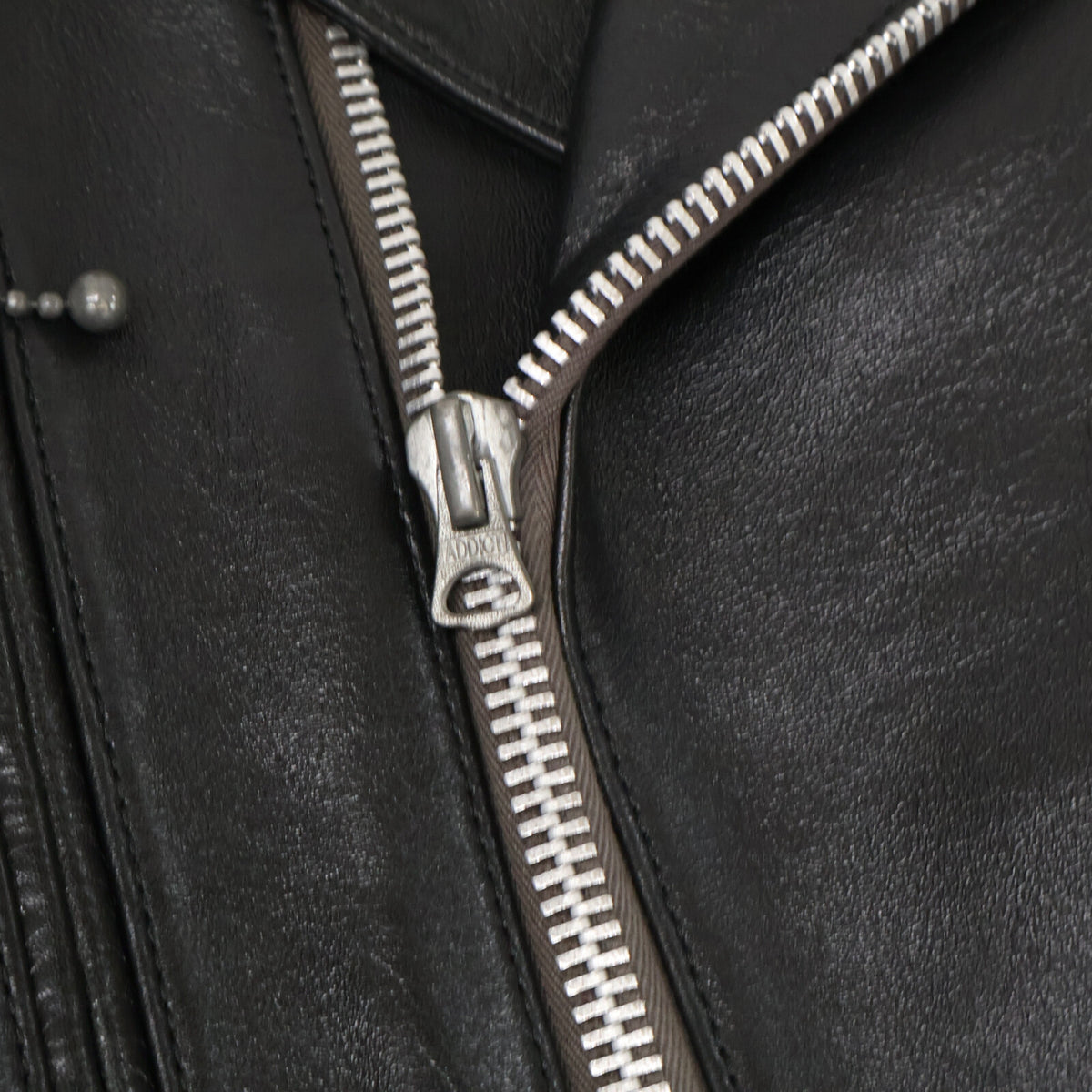 ADDICT CLOTHES AD-02 Horsehide Double Jacket Black Size 34