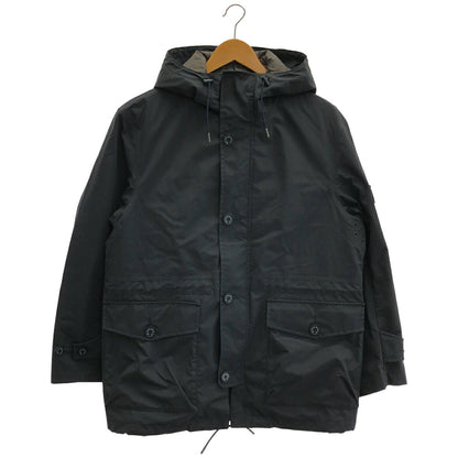MACKINTOSH LONDON Navy Pertex Hooded Military Jacket Size 40