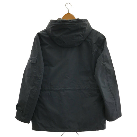 MACKINTOSH LONDON Navy Pertex Hooded Military Jacket Size 40