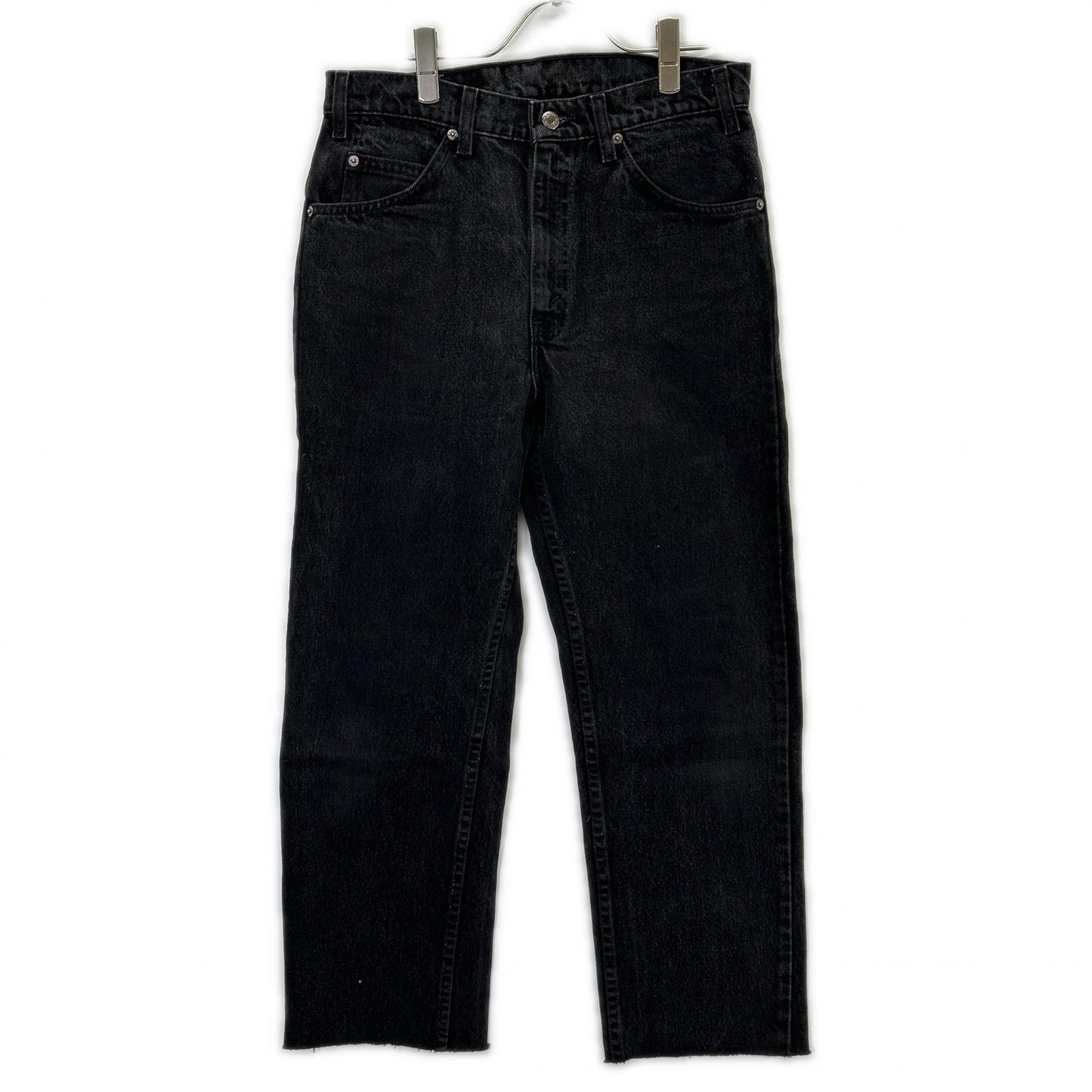 LEVI'S 90s Sulphur Black Tab 505 Zip Fly Jeans Size 32×34