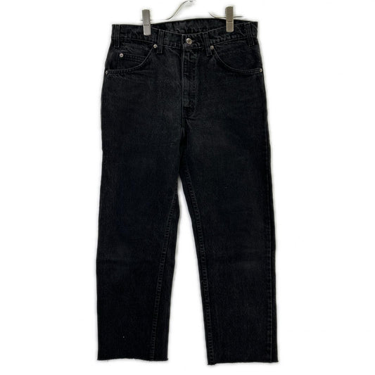 LEVI'S 90s Sulphur Black Tab 505 Zip Fly Jeans Size 32×34