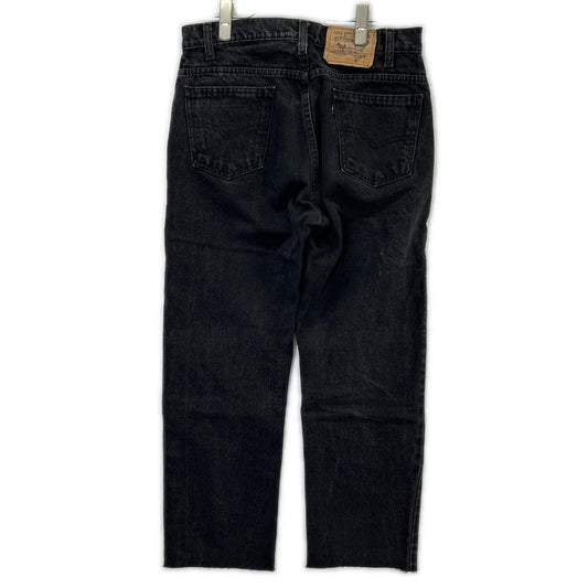 LEVI'S 90s Sulphur Black Tab 505 Zip Fly Jeans Size 32×34