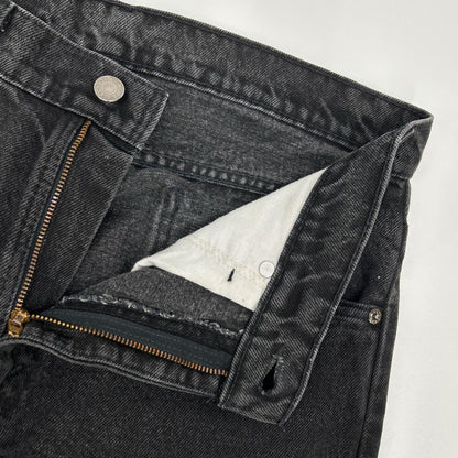 LEVI'S 90s Sulphur Black Tab 505 Zip Fly Jeans Size 32×34