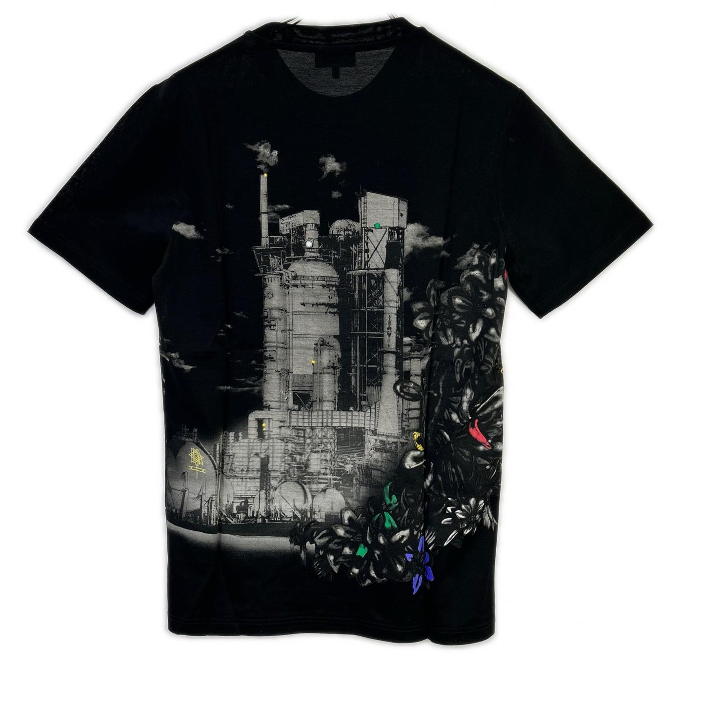 LANVIN Black The Refinery Crewneck S/S T-Shirt Size XS