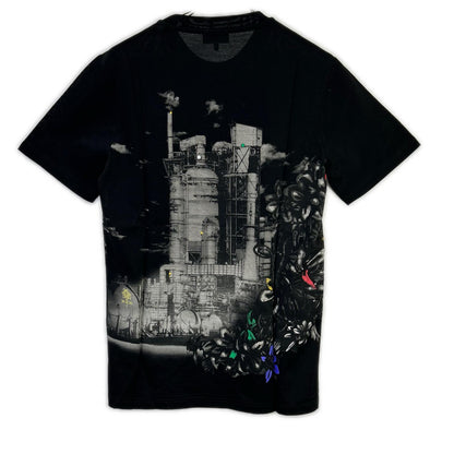 LANVIN Black The Refinery Crewneck S/S T-Shirt Size XS