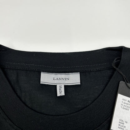 LANVIN Black The Refinery Crewneck S/S T-Shirt Size XS