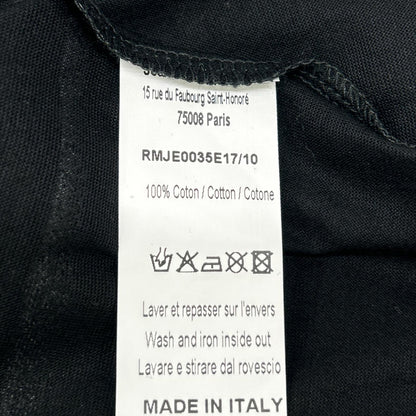 LANVIN Black The Refinery Crewneck S/S T-Shirt Size XS