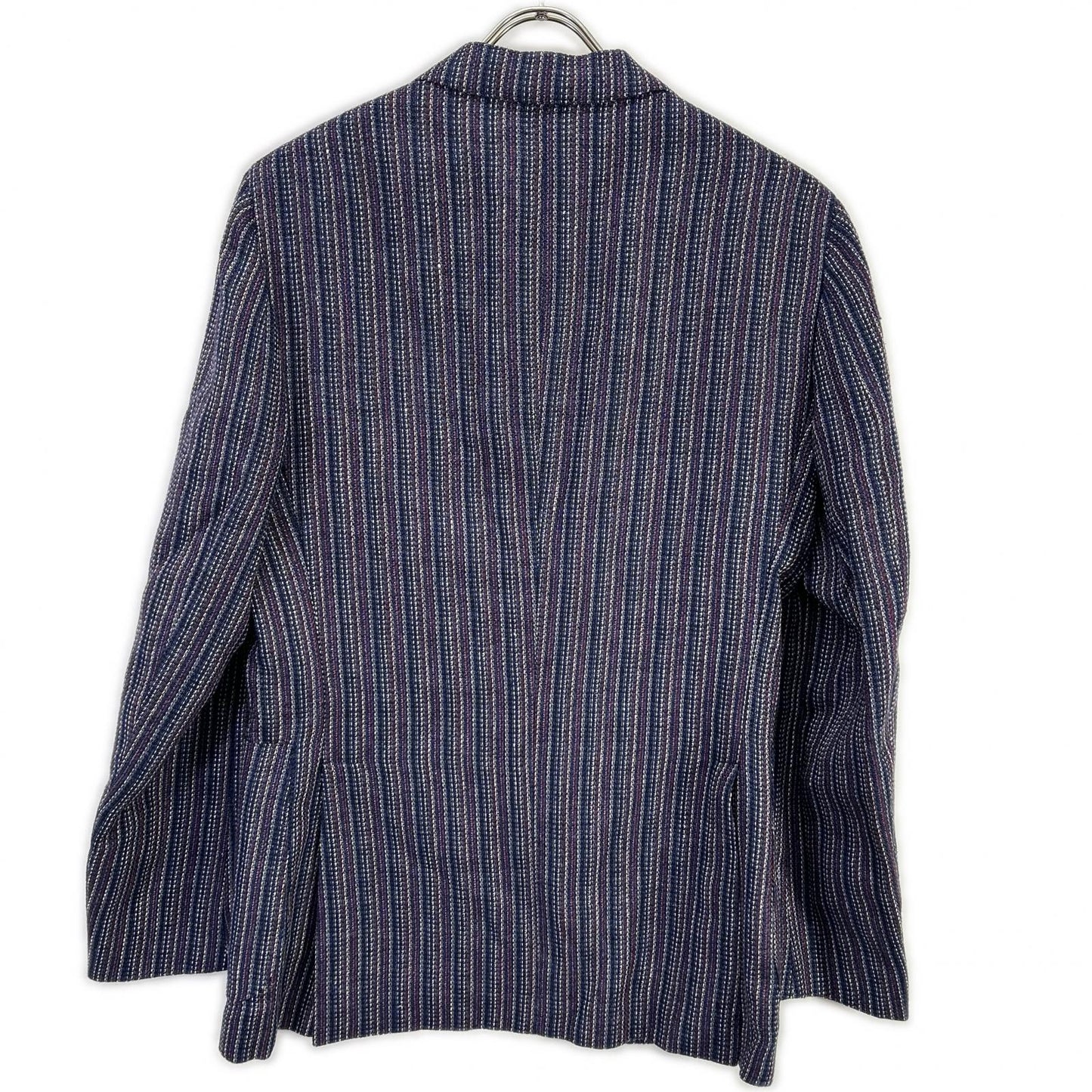 BOGLIOLI Multi-Color 2B Side Vent Tailored Blazer Size 44