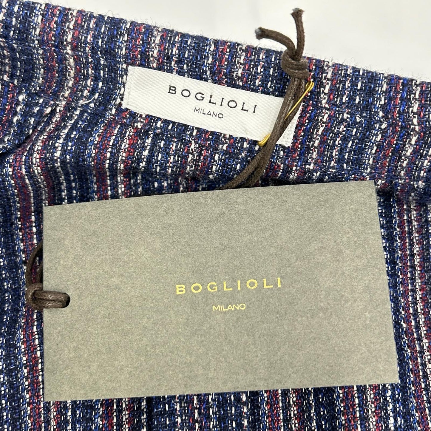 BOGLIOLI Multi-Color 2B Side Vent Tailored Blazer Size 44