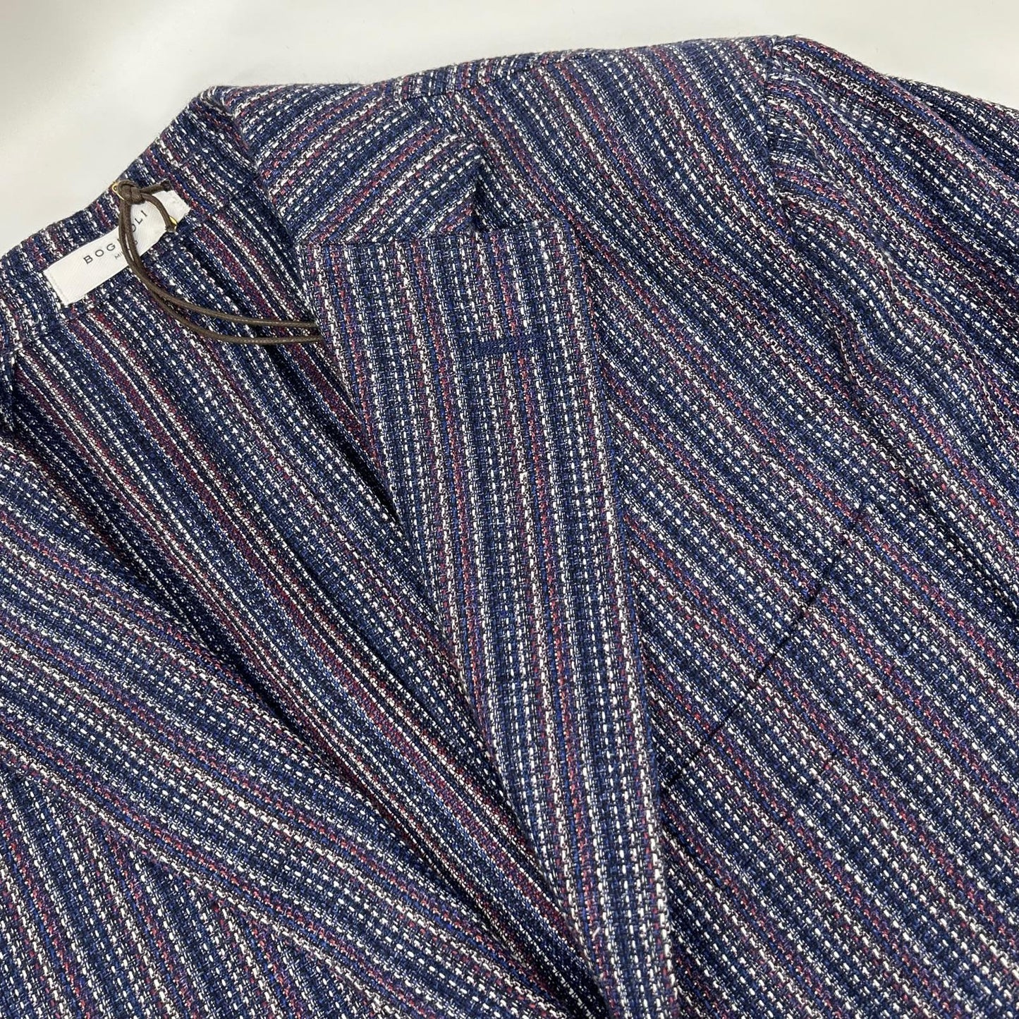 BOGLIOLI Multi-Color 2B Side Vent Tailored Blazer Size 44
