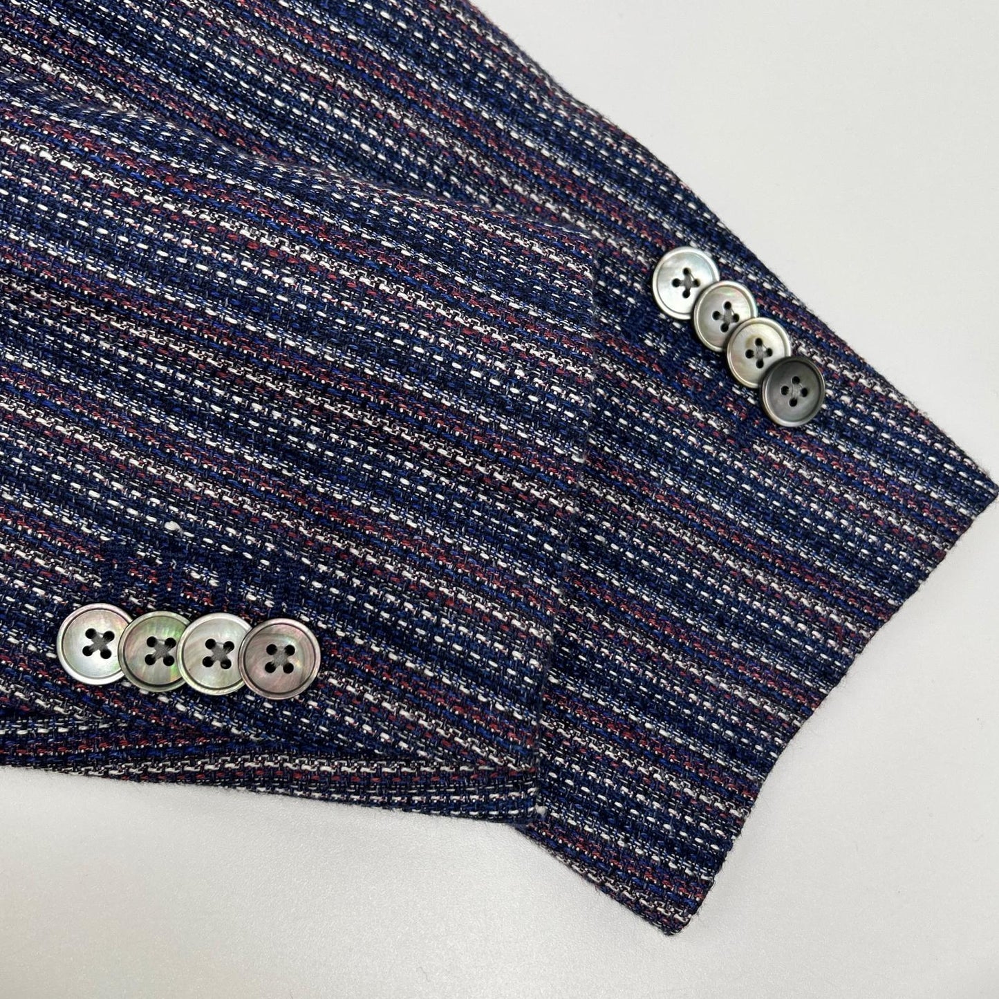 BOGLIOLI Multi-Color 2B Side Vent Tailored Blazer Size 44