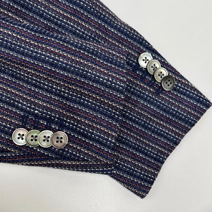 BOGLIOLI Multi-Color 2B Side Vent Tailored Blazer Size 44