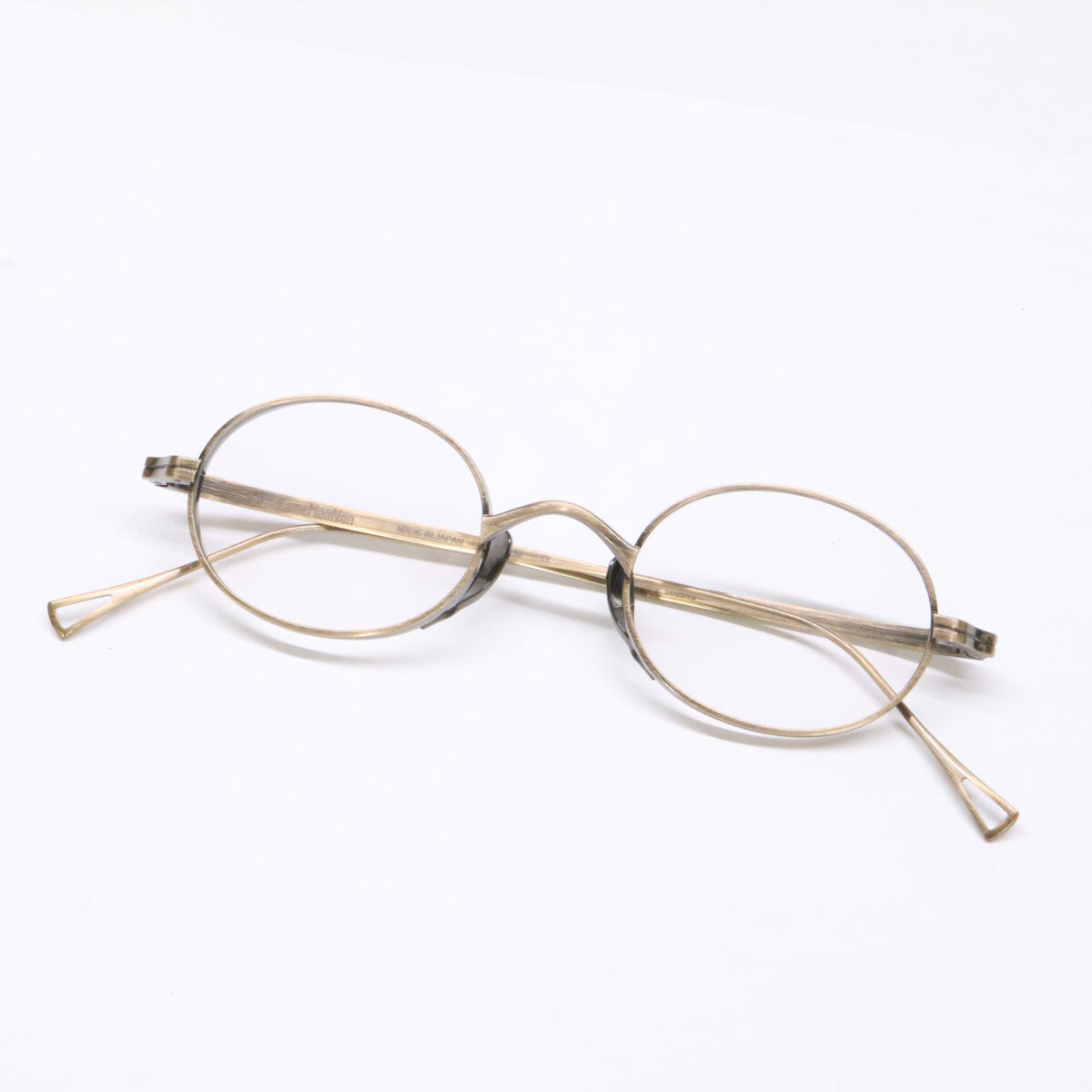 KameManNen KMN9918 AG Titanium Oval Eyewear Size 45x22-145