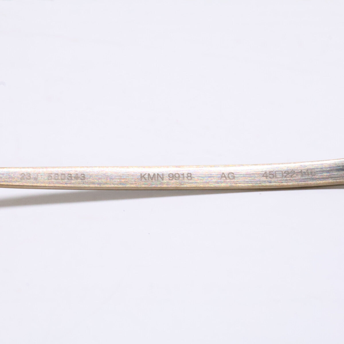 KameManNen KMN9918 AG Titanium Oval Eyewear Size 45x22-145