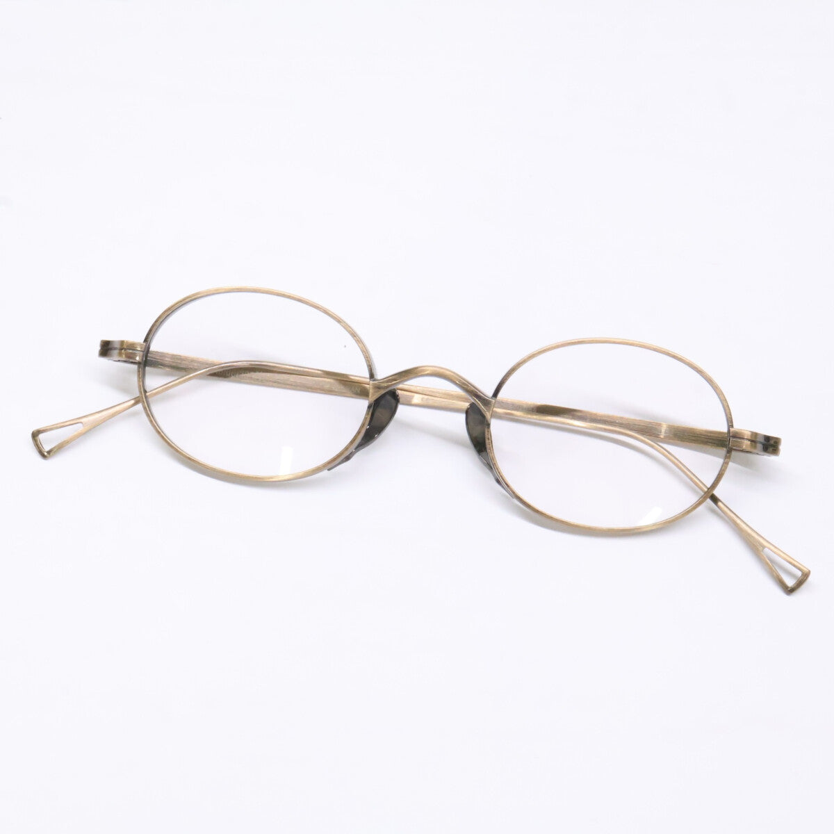 KameManNen KMN9918 AG Titanium Oval Gold Size 45x22-145