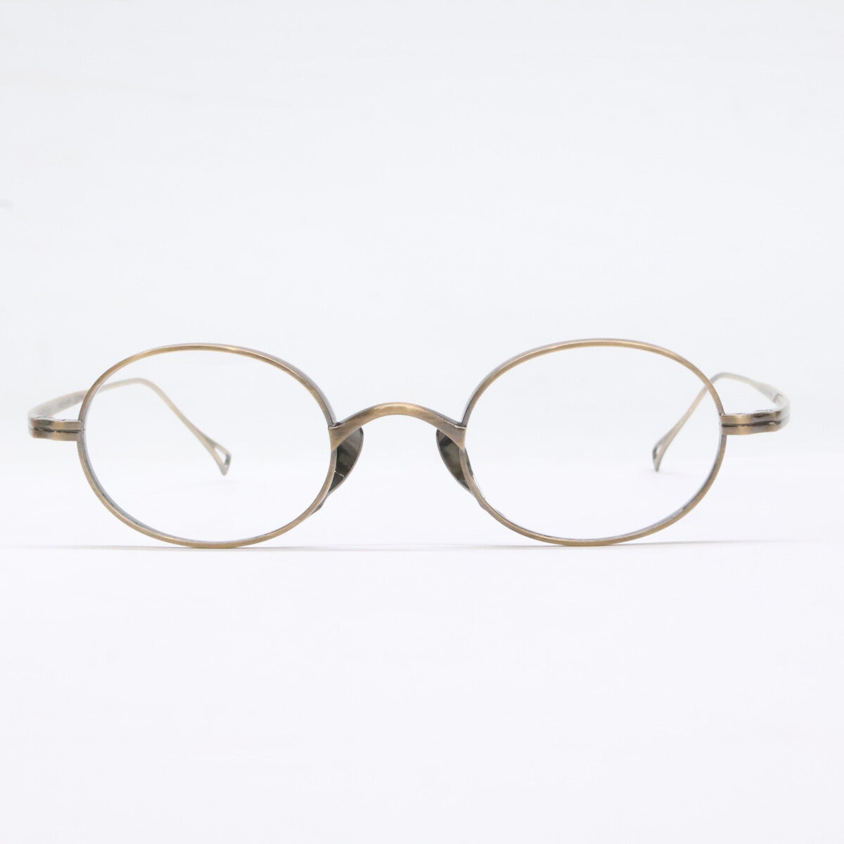 KameManNen KMN9918 AG Titanium Oval Gold Size 45x22-145