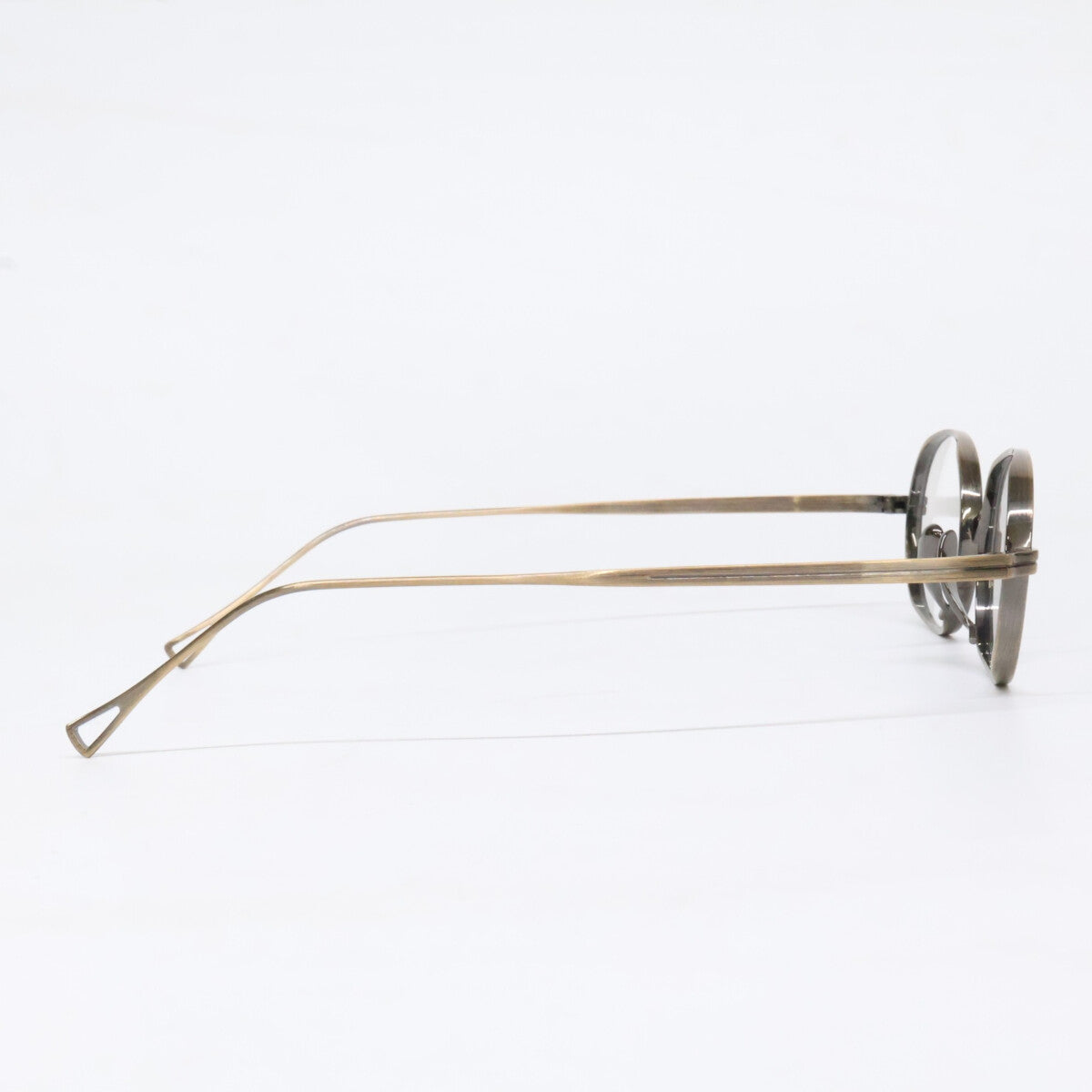 KameManNen KMN9918 AG Titanium Oval Gold Size 45x22-145