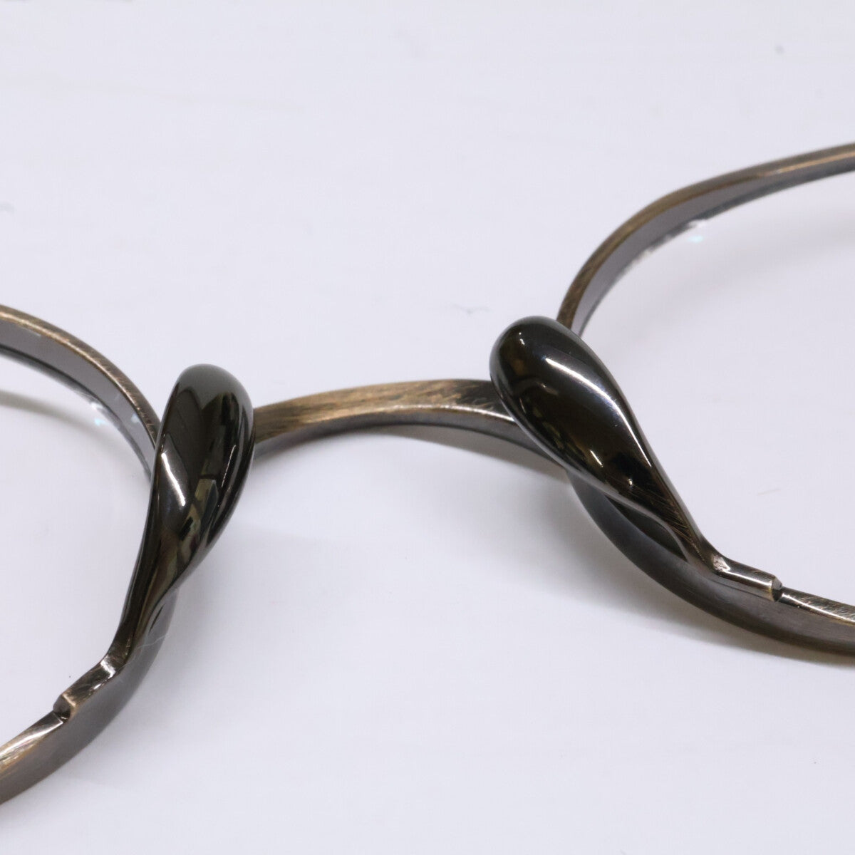 KameManNen KMN9918 AG Titanium Oval Gold Size 45x22-145