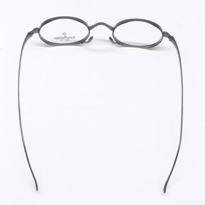 KameManNen KMN9918 MBK Titanium Oval Eyewear Size 45x22-145