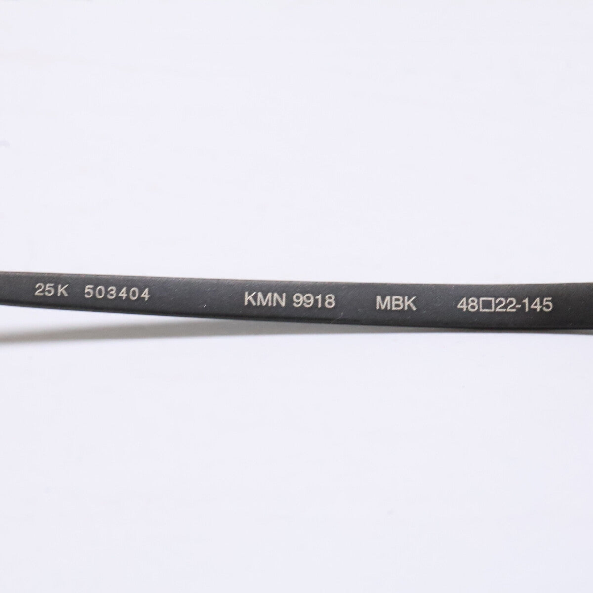 KameManNen KMN9918 MBK Titanium Oval Eyewear Size 48x22-145