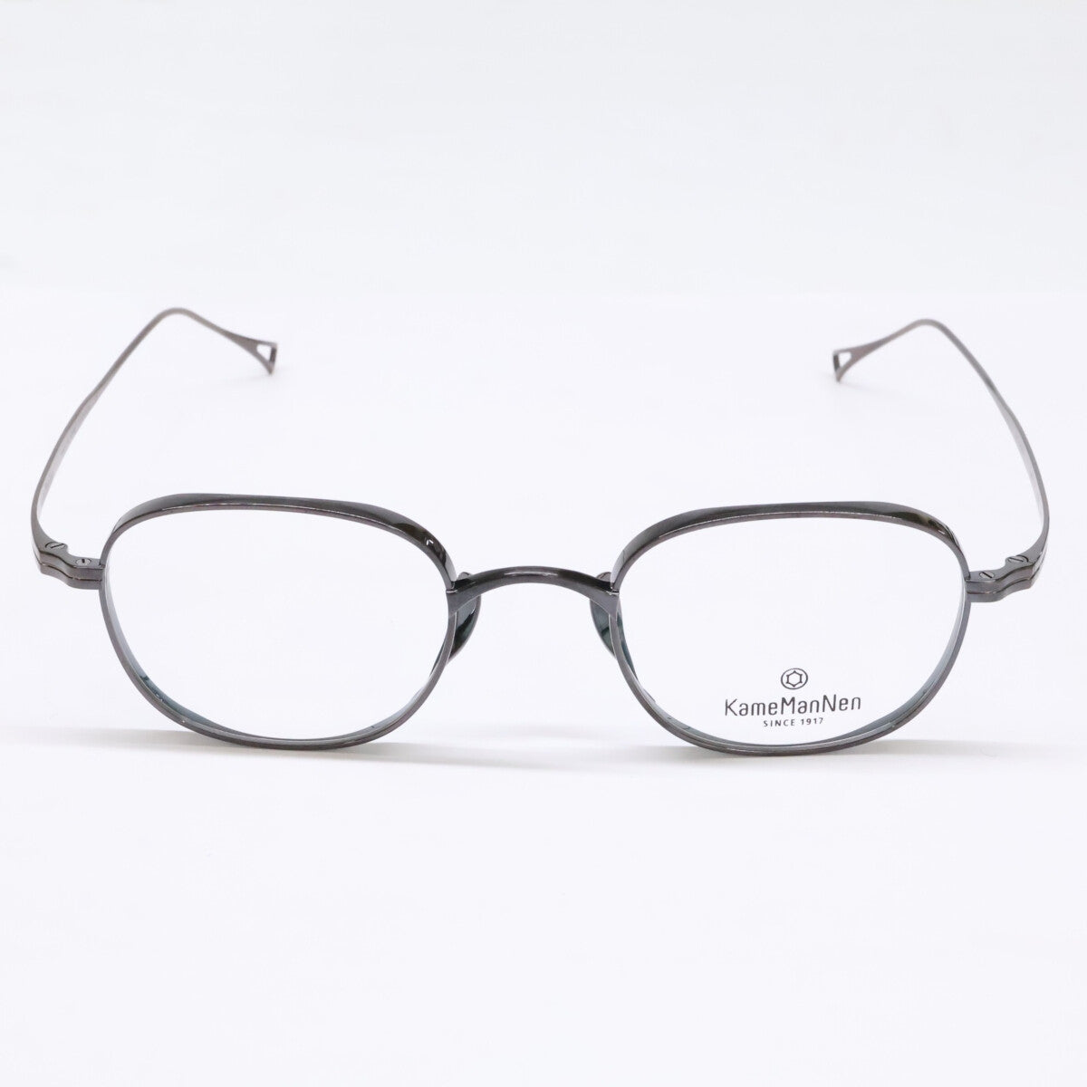 KameManNen KMN114 Brown Square Glasses Size 48x22-145