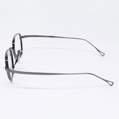 KameManNen KMN114 Brown Square Glasses Size 48x22-145