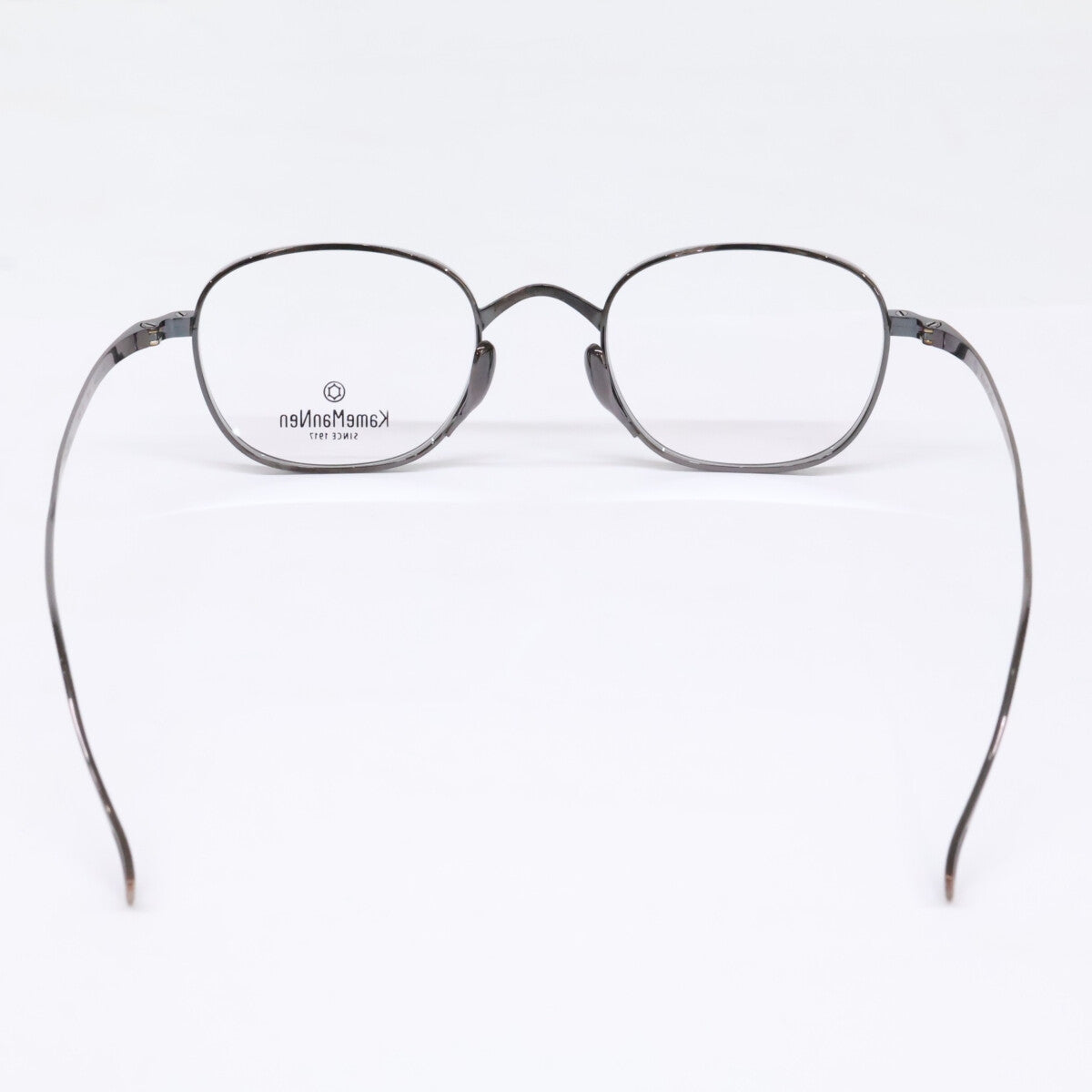 KameManNen KMN114 Brown Square Glasses Size 48x22-145
