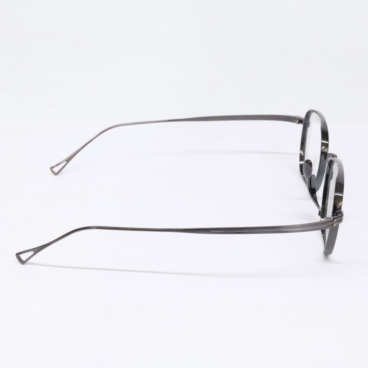 KameManNen KMN114 Brown Square Glasses Size 48x22-145