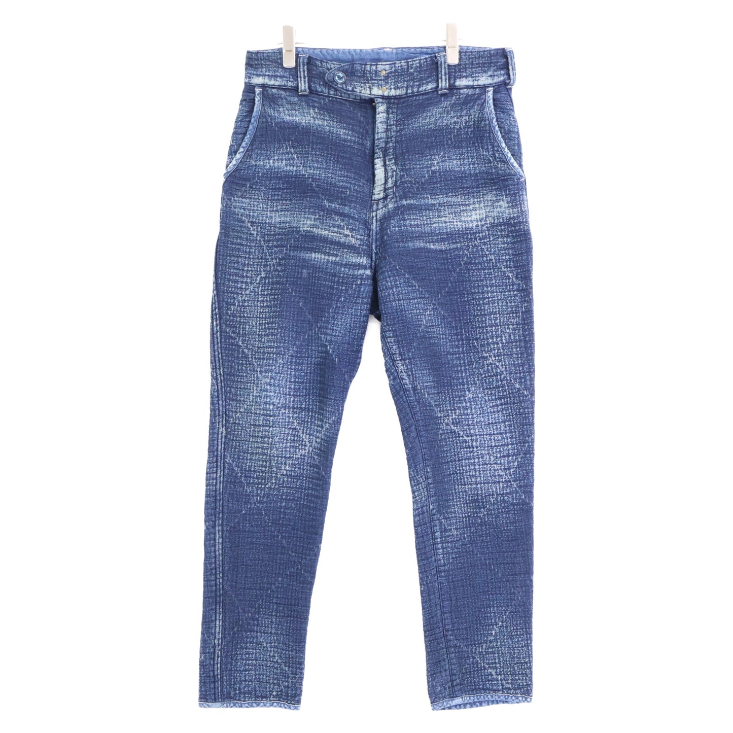 Porter Classic SASHIKO KENDO Tapered Pants Indigo Size M
