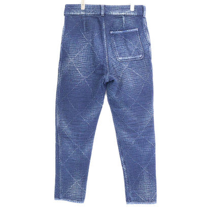 Porter Classic SASHIKO KENDO Tapered Pants Indigo Size M