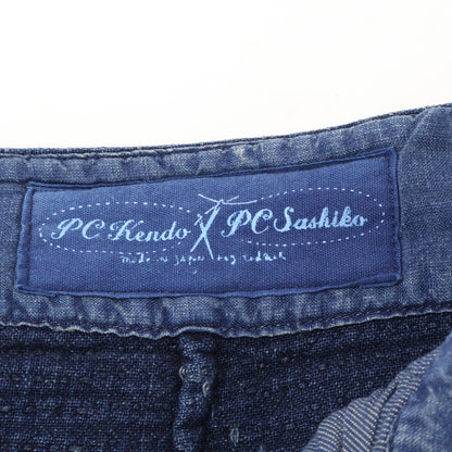 Porter Classic SASHIKO KENDO Tapered Pants Indigo Size M